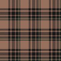 Plaid Pattern Design Texture the Resulting Blocks of Colour Repeat Vertically and Horizontally in a Distinctive Pattern of Squares and Lines Known as a Sett. Tartan Is Often Called Plaid vector