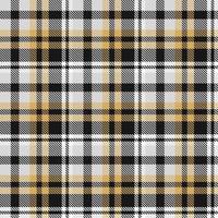 Plaid Pattern Fashion Design Texture Is Made With Alternating Bands of Coloured  Pre Dyed  Threads Woven as Both Warp and Weft at Right Angles to Each Other. vector