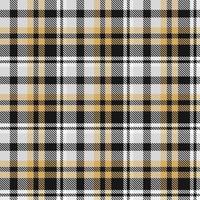 Plaid Pattern Fashion Design Texture Is Made With Alternating Bands of Coloured  Pre Dyed  Threads Woven as Both Warp and Weft at Right Angles to Each Other. vector