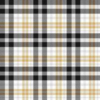 Plaid Pattern Fabric Design Background Is Made With Alternating Bands of Coloured  Pre Dyed  Threads Woven as Both Warp and Weft at Right Angles to Each Other. vector