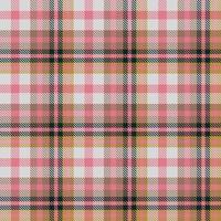 Plaid Pattern Fashion Design Texture the Resulting Blocks of Colour Repeat Vertically and Horizontally in a Distinctive Pattern of Squares and Lines Known as a Sett. Tartan Is Often Called Plaid vector