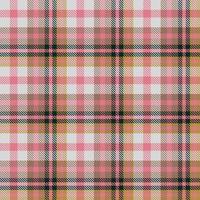 Plaid Pattern Fashion Design Texture the Resulting Blocks of Colour Repeat Vertically and Horizontally in a Distinctive Pattern of Squares and Lines Known as a Sett. Tartan Is Often Called Plaid vector