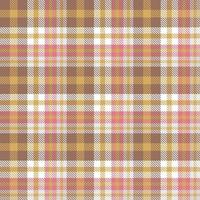 Plaid Pattern Fabric Vector Design Is Made With Alternating Bands of Coloured  Pre Dyed  Threads Woven as Both Warp and Weft at Right Angles to Each Other.