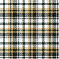 Plaid Pattern Fabric Design Background Is Woven in a Simple Twill, Two Over Two Under the Warp, Advancing One Thread at Each Pass. vector