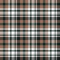Plaid Pattern Fabric Design Background the Resulting Blocks of Colour Repeat Vertically and Horizontally in a Distinctive Pattern of Squares and Lines Known as a Sett. Tartan Is Often Called Plaid vector
