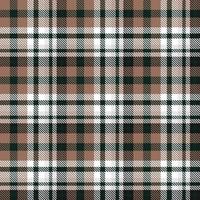 Plaid Pattern Fabric Design Background the Resulting Blocks of Colour Repeat Vertically and Horizontally in a Distinctive Pattern of Squares and Lines Known as a Sett. Tartan Is Often Called Plaid vector