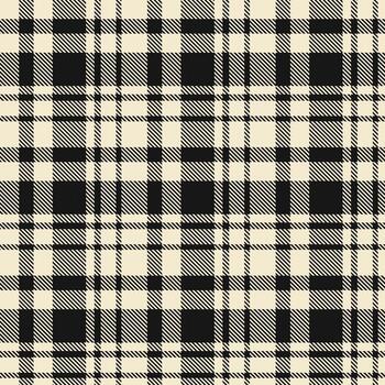 Tartan Plaid Pattern Seamless Textile Is a Patterned Cloth Consisting of Criss Crossed, Horizontal and Vertical Bands in Multiple Colours. Tartans Are Regarded as a Cultural Icon of Scotland. vector