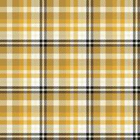 Tartan Plaid Pattern Seamless Textile Is Woven in a Simple Twill, Two Over Two Under the Warp, Advancing One Thread at Each Pass. vector