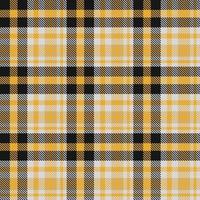 Plaid Tartan Pattern Seamless Textile the Resulting Blocks of Colour Repeat Vertically and Horizontally in a Distinctive Pattern of Squares and Lines Known as a Sett. Tartan Is Often Called Plaid vector