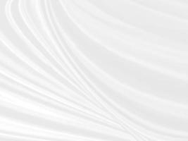 Clean woven soft fabric white abstract smooth curve shape decorative fashion textile background photo