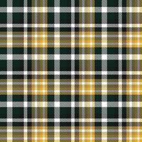 Tartan Pattern Design Textile Is Woven in a Simple Twill, Two Over Two Under the Warp, Advancing One Thread at Each Pass. vector