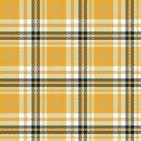 Tartan Pattern Seamless Texture Is Woven in a Simple Twill, Two Over Two Under the Warp, Advancing One Thread at Each Pass. vector