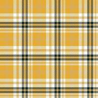 Tartan Pattern Seamless Texture Is Woven in a Simple Twill, Two Over Two Under the Warp, Advancing One Thread at Each Pass. vector