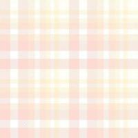 Pastel Tartan Pattern Seamless Textile the Resulting Blocks of Colour Repeat Vertically and Horizontally in a Distinctive Pattern of Squares and Lines Known as a Sett. Tartan Is Plaid vector