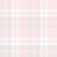 Pastel Tartan Pattern Seamless Texture Is Made With Alternating Bands of Coloured  Pre Dyed  Threads Woven as Both Warp and Weft at Right Angles to Each Other. vector