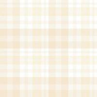 Pastel Tartan Pattern Design Texture Is Made With Alternating Bands of Coloured  Pre Dyed  Threads Woven as Both Warp and Weft at Right Angles to Each Other. vector