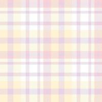 Pastel Tartan Pattern Design Texture Is a Patterned Cloth Consisting of Criss Crossed, Horizontal and Vertical Bands in Multiple Colours. Tartans Are Regarded as a Cultural Scotland. vector