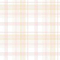 Pastel Tartan Pattern Fashion Design Texture Is Made With Alternating Bands of Coloured  Pre Dyed  Threads Woven as Both Warp and Weft at Right Angles to Each Other. vector