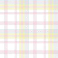 Pastel Tartan Pattern Fabric Design Background Is a Patterned Cloth Consisting of Criss Crossed, Horizontal and Vertical Bands in Multiple Colours. Tartans Are Regarded as a Cultural Scotland. vector