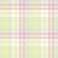 Pastel Plaid Pattern Seamless Texture Is a Patterned Cloth Consisting of Criss Crossed, Horizontal and Vertical Bands in Multiple Colours. Tartans Are Regarded as a Cultural Scotland. vector