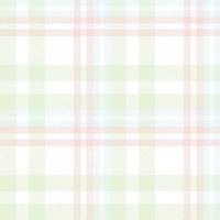 Pastel Tartan Plaid Pattern Seamless Textile the Resulting Blocks of Colour Repeat Vertically and Horizontally in a Distinctive Pattern of Squares and Lines Known as a Sett. Tartan Is Plaid vector