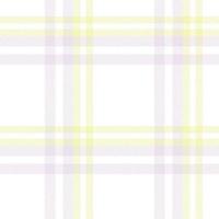 Pastel Tartan Plaid Pattern Fabric Design Background Is Woven in a Simple Twill, Two Over Two Under the Warp, Advancing One Thread at Each Pass. vector