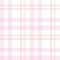 Pastel Plaid Tartan Pattern Seamless Textile Is Made With Alternating Bands of Coloured  Pre Dyed  Threads Woven as Both Warp and Weft at Right Angles to Each Other. vector