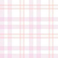 Pastel Plaid Tartan Pattern Seamless Textile Is Made With Alternating Bands of Coloured  Pre Dyed  Threads Woven as Both Warp and Weft at Right Angles to Each Other. vector