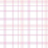 Pastel Tartan Plaid Pattern Fabric Vector Design the Resulting Blocks of Colour Repeat Vertically and Horizontally in a Distinctive Pattern of Squares and Lines Known as a Sett. Tartan Is Plaid