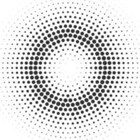 Abstract circle dotted background vector illustration