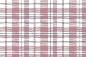 Purple Tartan Pattern Seamless Texture Is Woven in a Simple Twill, Two Over Two Under the Warp, Advancing One Thread at Each Pass. vector