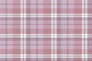 Purple Tartan Pattern Seamless Texture Is Made With Alternating Bands of Coloured  Pre Dyed  Threads Woven as Both Warp and Weft at Right Angles to Each Other. vector