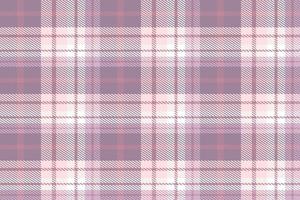 Purple Tartan Pattern Fashion Design Texture the Resulting Blocks of Colour Repeat Vertically and Horizontally in a Distinctive Pattern of Squares and Lines Known as a Sett. Tartan Is Plaid vector