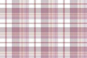 Purple Tartan Pattern Design Textile Is Made With Alternating Bands of Coloured  Pre Dyed  Threads Woven as Both Warp and Weft at Right Angles to Each Other. vector