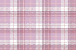 Purple Tartan Pattern Fabric Design Background Is Made With Alternating Bands of Coloured  Pre Dyed  Threads Woven as Both Warp and Weft at Right Angles to Each Other. vector