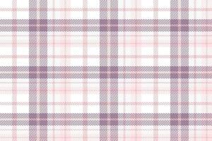 Purple Plaid Pattern Seamless Textile Is a Patterned Cloth Consisting of Criss Crossed, Horizontal and Vertical Bands in Multiple Colours. Tartans Are Regarded as a Cultural Scotland. vector