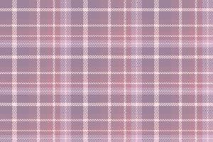 Purple Tartan Pattern Fabric Design Background Is Woven in a Simple Twill, Two Over Two Under the Warp, Advancing One Thread at Each Pass. vector