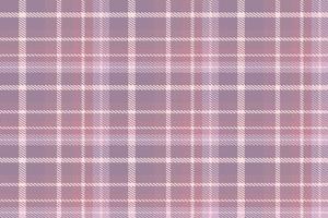 Purple Tartan Pattern Fabric Design Background Is Woven in a Simple Twill, Two Over Two Under the Warp, Advancing One Thread at Each Pass. vector