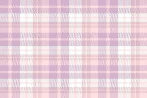 Purple Plaid Pattern Fabric Design Background Is Made With Alternating Bands of Coloured  Pre Dyed  Threads Woven as Both Warp and Weft at Right Angles to Each Other. vector