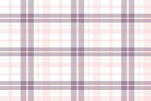 Purple Tartan Plaid Pattern Seamless Textile the Resulting Blocks of Colour Repeat Vertically and Horizontally in a Distinctive Pattern of Squares and Lines Known as a Sett. Tartan Is Plaid vector