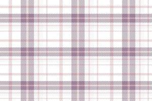 Purple Tartan Plaid Pattern Fabric Vector Design Is a Patterned Cloth Consisting of Criss Crossed, Horizontal and Vertical Bands in Multiple Colours. Tartans Are Regarded as a Cultural Scotland.