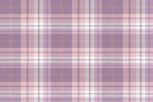 Purple Tartan Plaid Pattern Fabric Design Background the Resulting Blocks of Colour Repeat Vertically and Horizontally in a Distinctive Pattern of Squares and Lines Known as a Sett. Tartan Plaid vector