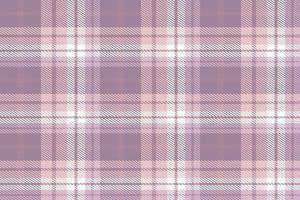 Purple Tartan Plaid Pattern Fabric Design Background the Resulting Blocks of Colour Repeat Vertically and Horizontally in a Distinctive Pattern of Squares and Lines Known as a Sett. Tartan Plaid vector