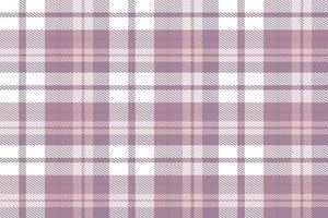 Purple Plaid Tartan Pattern Seamless Textile Is Made With Alternating Bands of Coloured  Pre Dyed  Threads Woven as Both Warp and Weft at Right Angles to Each Other. vector