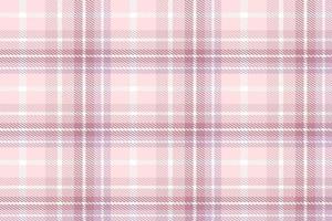 Purple Plaid Tartan Pattern Design Textile Is Made With Alternating Bands of Coloured  Pre Dyed  Threads Woven as Both Warp and Weft at Right Angles to Each Other. vector