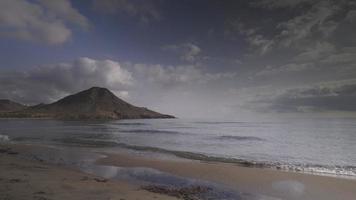 de mooi genoveses strand in cabo de gata, almeria, Spanje video