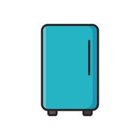 refrigerador icono vector diseño modelo sencillo y moderno