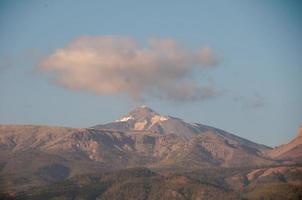 Scenic mountain landscape photo