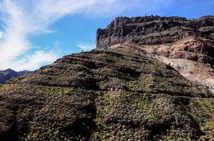 Scenic mountain landscape photo