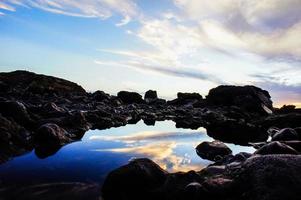 Scenic coastal view photo